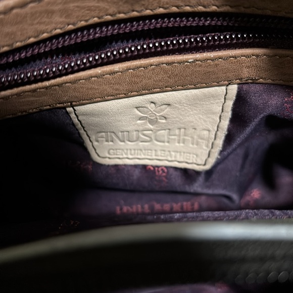 Anuschka hand painted handbag 10 x 7 x 4 - Picture 9 of 10